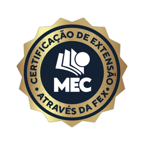 Selo de Certificação de Extensão pelo MEC, através da Faculdade Fex
